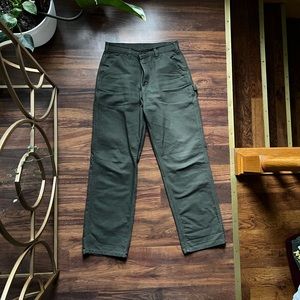 Men’s Green Carhartt Work Pants